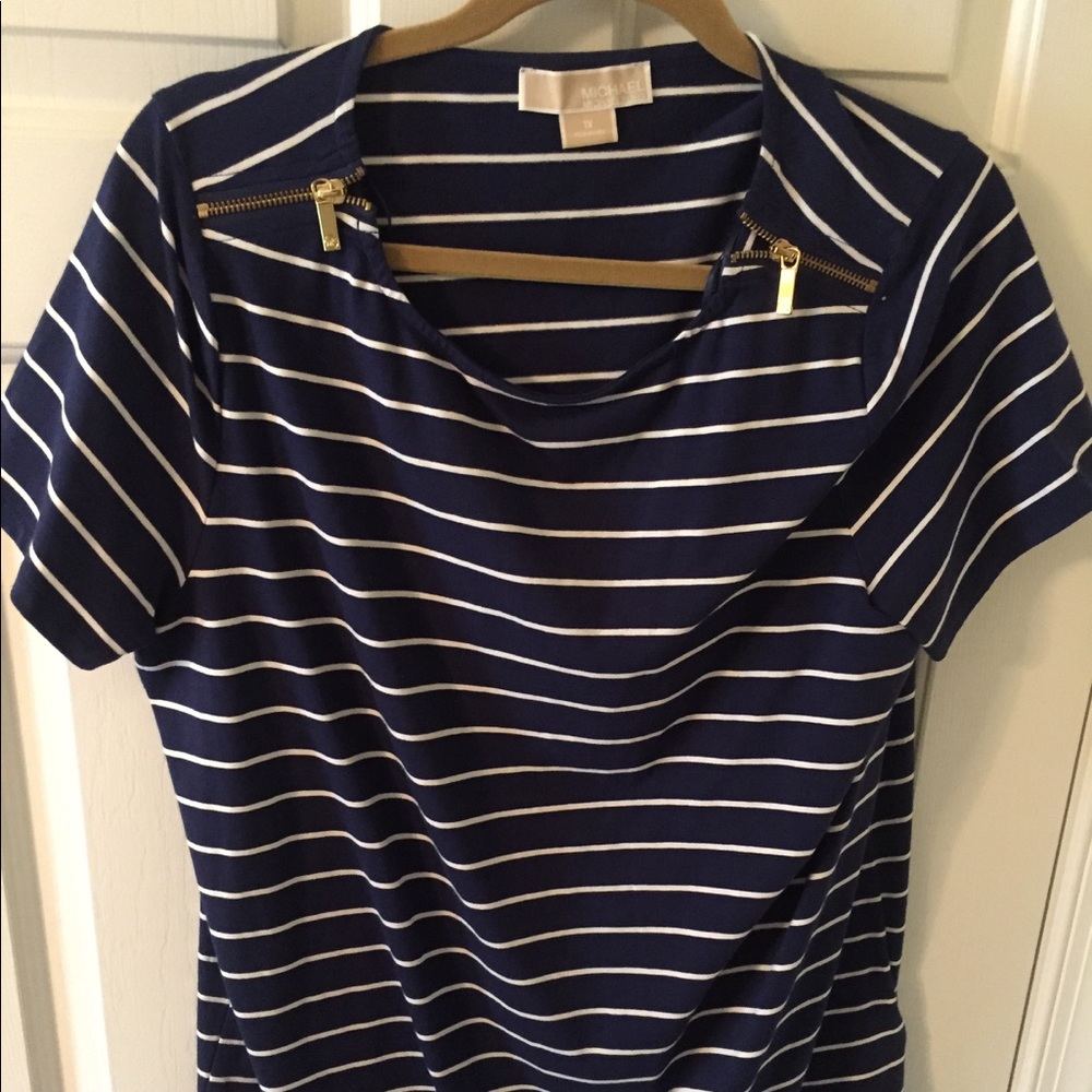 Michael Kors Zip Shoulder Shirt
